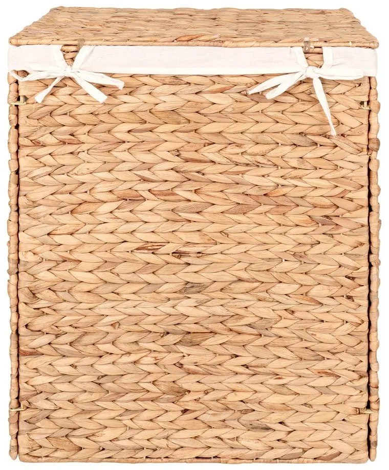 Coș de rufe în culoare naturală din zambilă de apă Passo – House Nordic