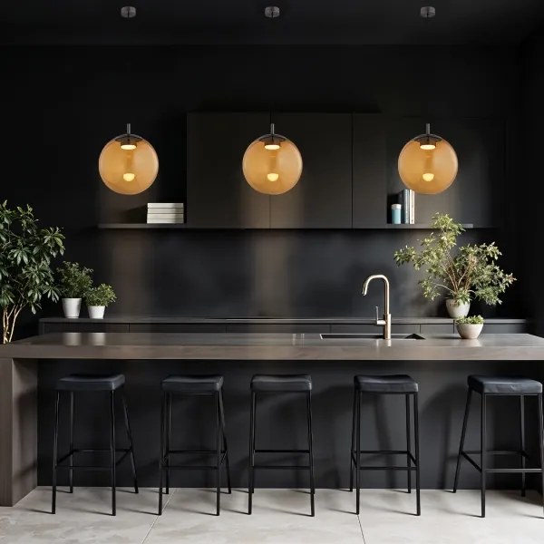 Lustră pe cablu Argon 8831 SACRAMENTO 1xGX53/8W/230V maro/fumuriu