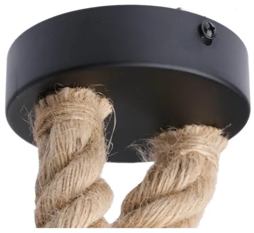 Lustră LED pe cablu ROPE 2xE27/10W/230V