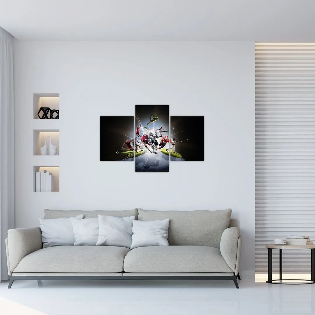 Tablou - Sportivii (90x60 cm)