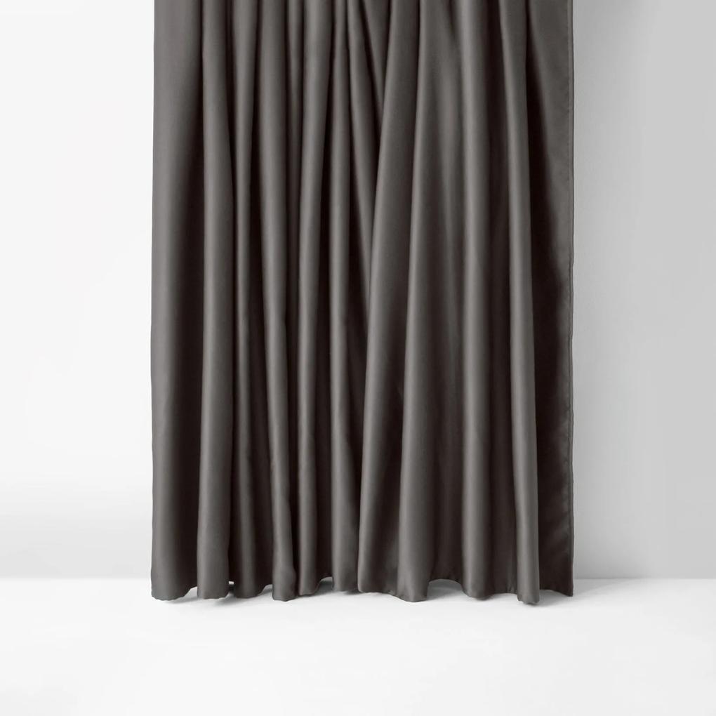 Goldea draperie blackout - bl-62 gri închis - lățime 270 cm 220x270 cm