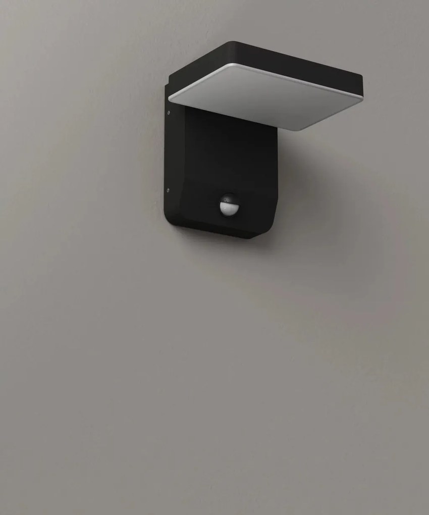Aplica LED de exterior cu senzor de miscare IP65 Ladis