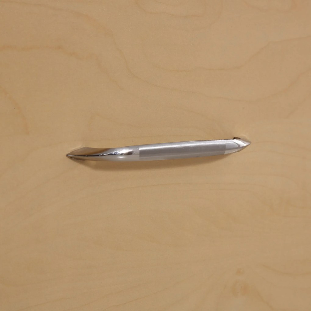 Homcom Birou modern cu 3 Sertare si Rafturi in Lemn Natural 120x49x72cm