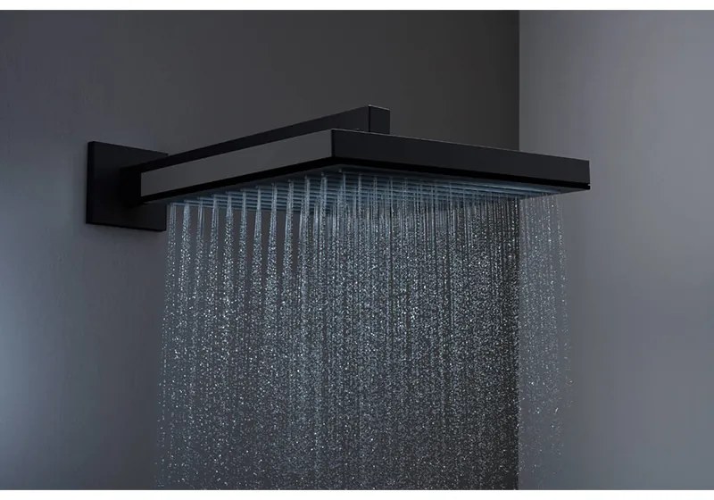 Palarie de dus, Hansgrohe, Pulsify E 260, 1 jet, negru mat