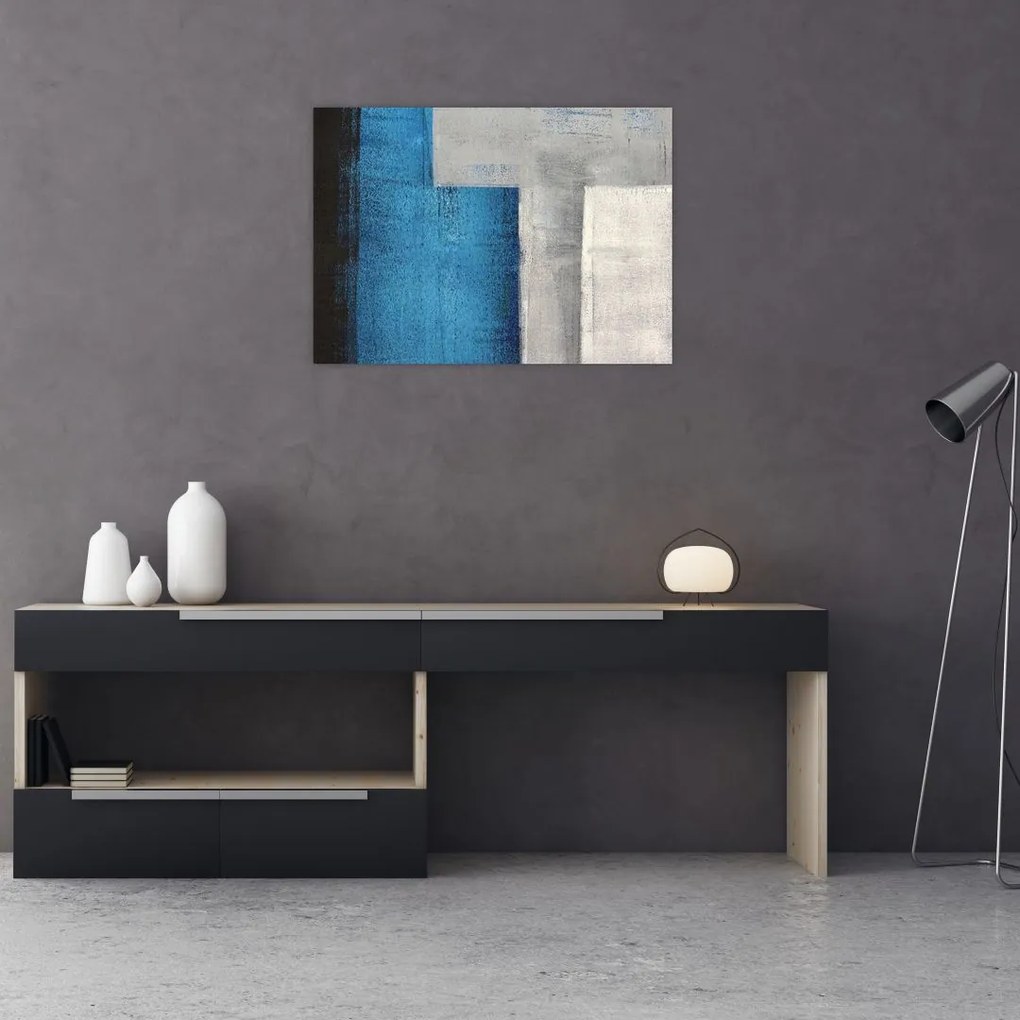 Tablou pe sticlă Abstracție (70x50 cm)