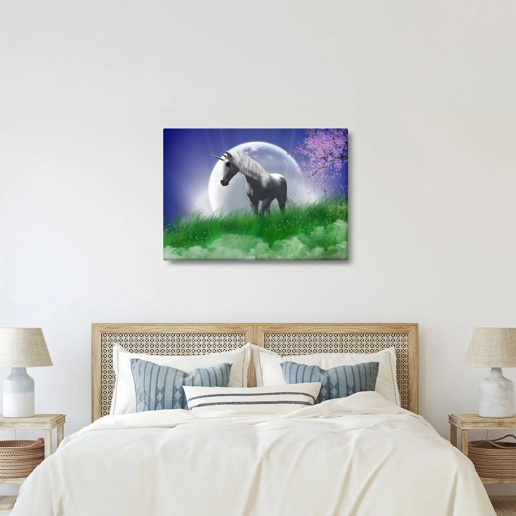 Tablou cu unicorn (70x50 cm)