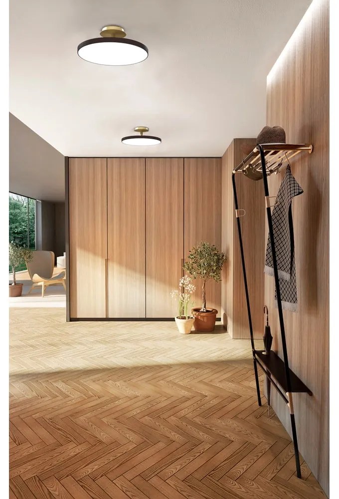 Plafonieră gri antracit LED ø 43 cm Asteria Up – UMAGE