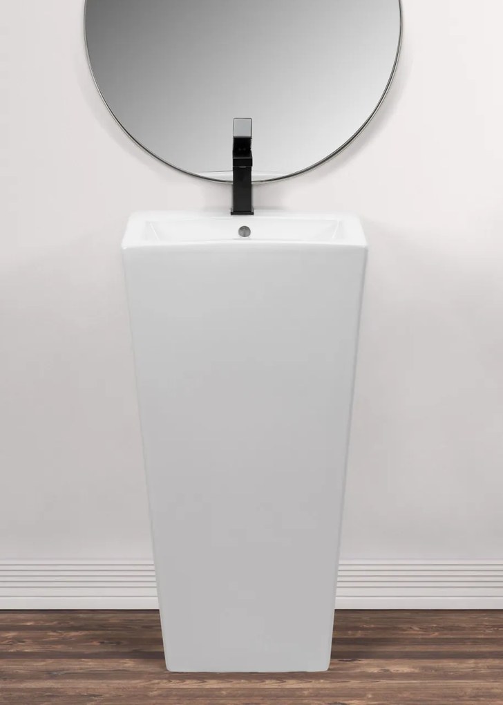 Lavoar Daria freestanding ceramica sanitara - H83 cm