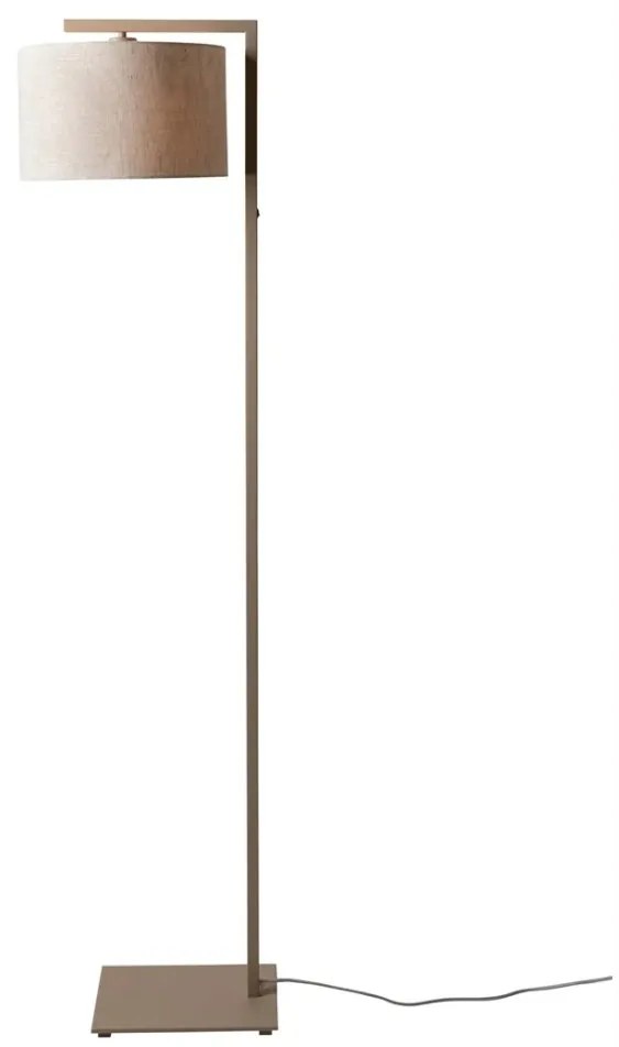 Lampa de podea Boston metal sand abajur in deschis