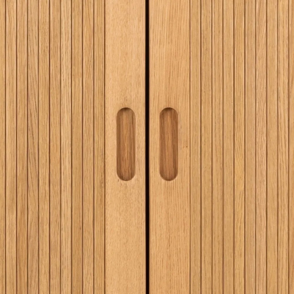 Șifonier în culoare naturală cu aspect de lemn de stejar 100x200x55 cm Langley – Actona