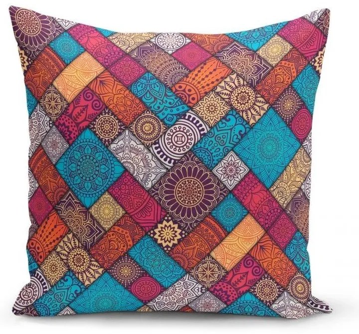 Fețe de pernă 4 buc. 45x45 cm Mandala Tiles – Minimalist Cushion Covers