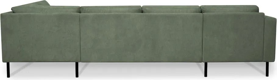 Colțar verde (cu colț pe partea dreaptă/în formă de "U") Hero – Scandic