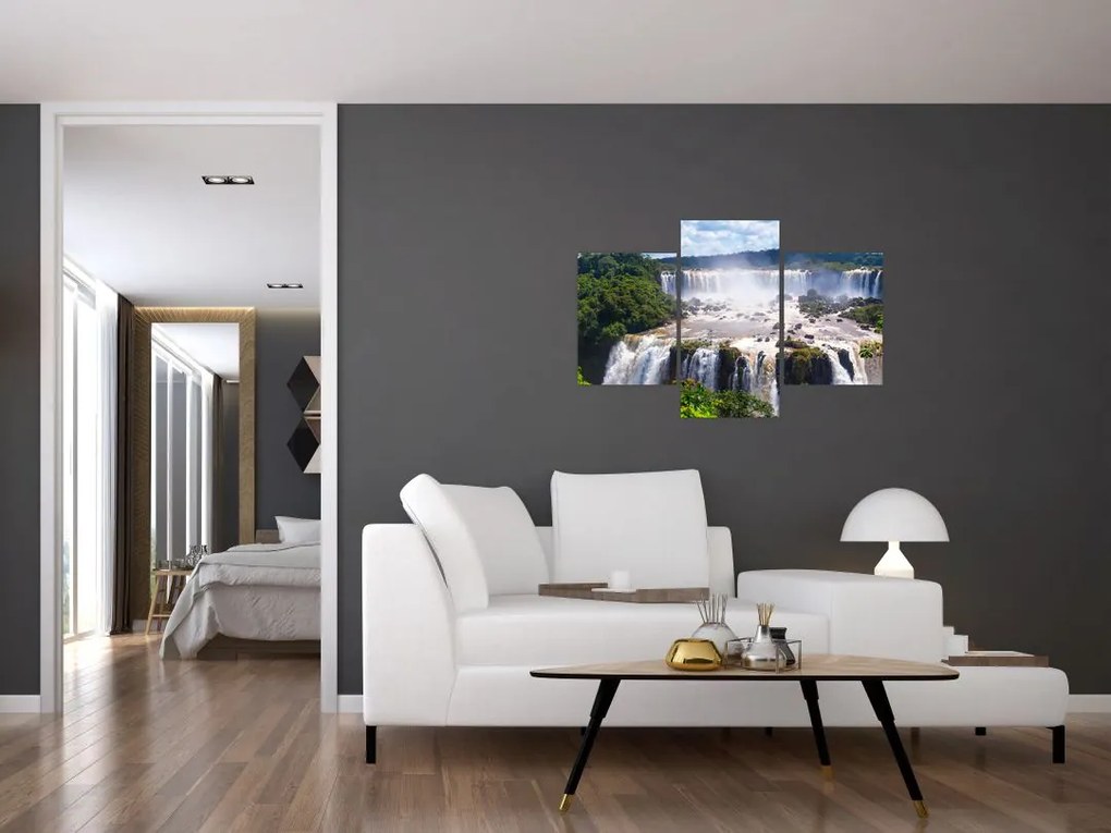 Tablou cu cascadele Iguass (90x60 cm)