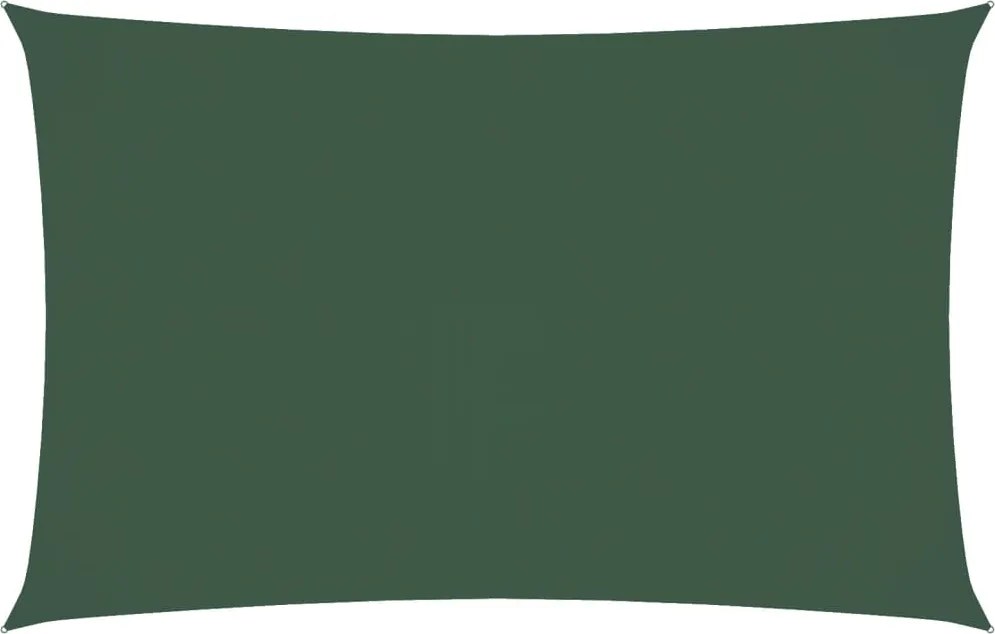 vidaXL Parasolar, verde închis, 5x8 m, țesătură oxford, dreptunghiular