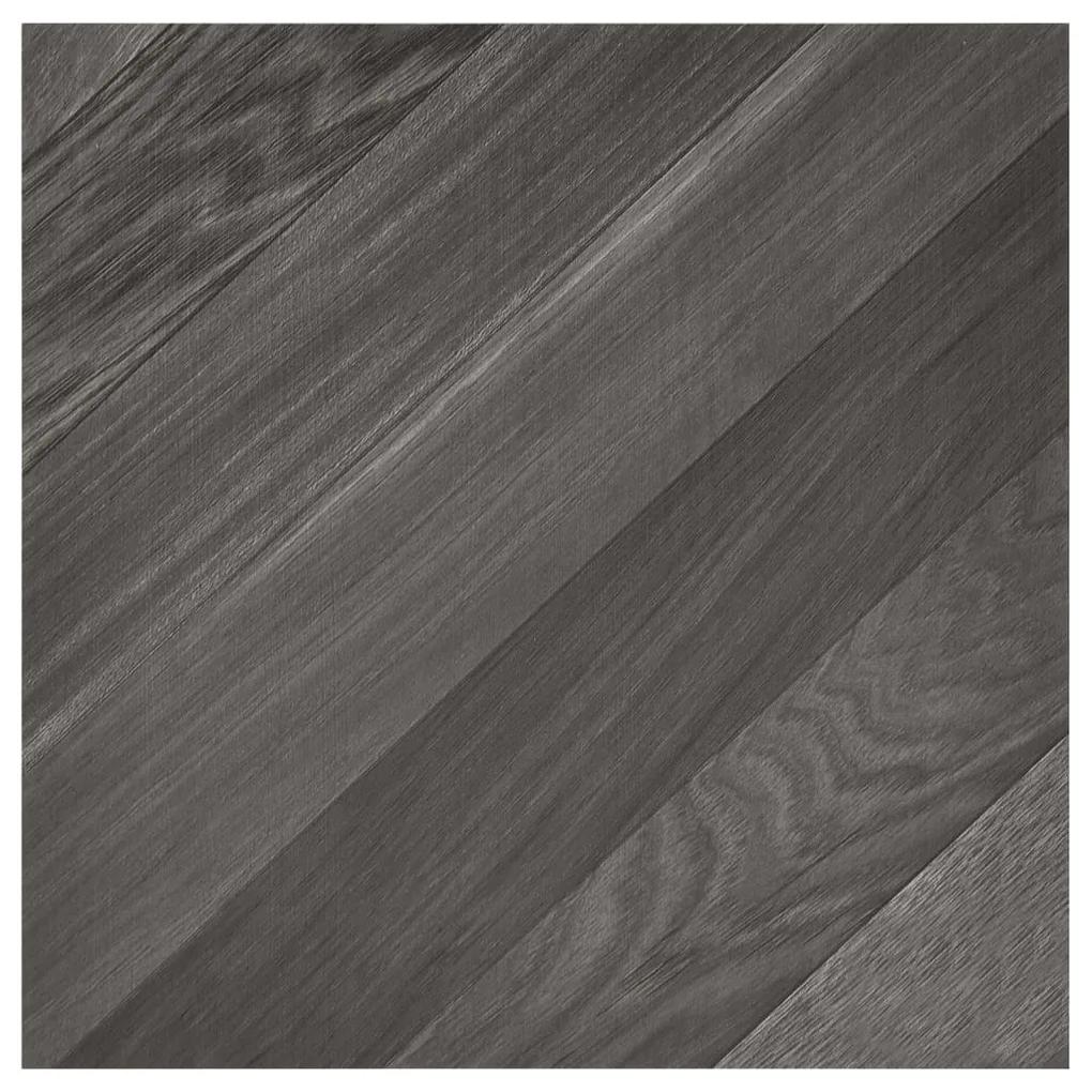 Placi de pardoseala autoadezive, 20 buc. gri dungi PVC 1,86 m   grey striped 1, 1