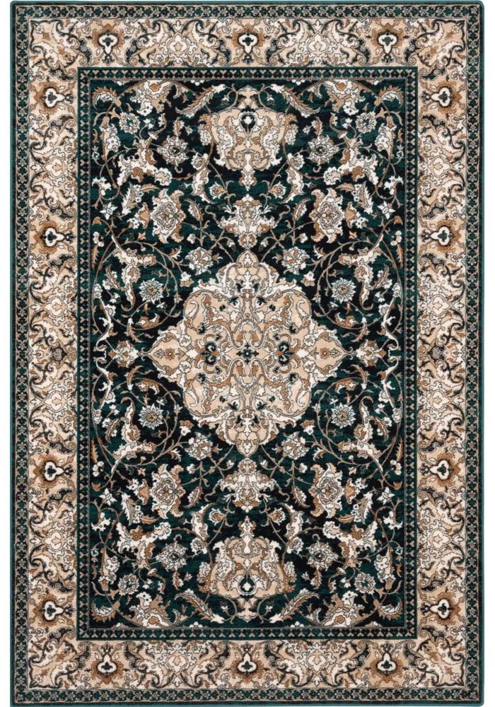 Covor verde din lână 160x240 cm Lauren – Agnella