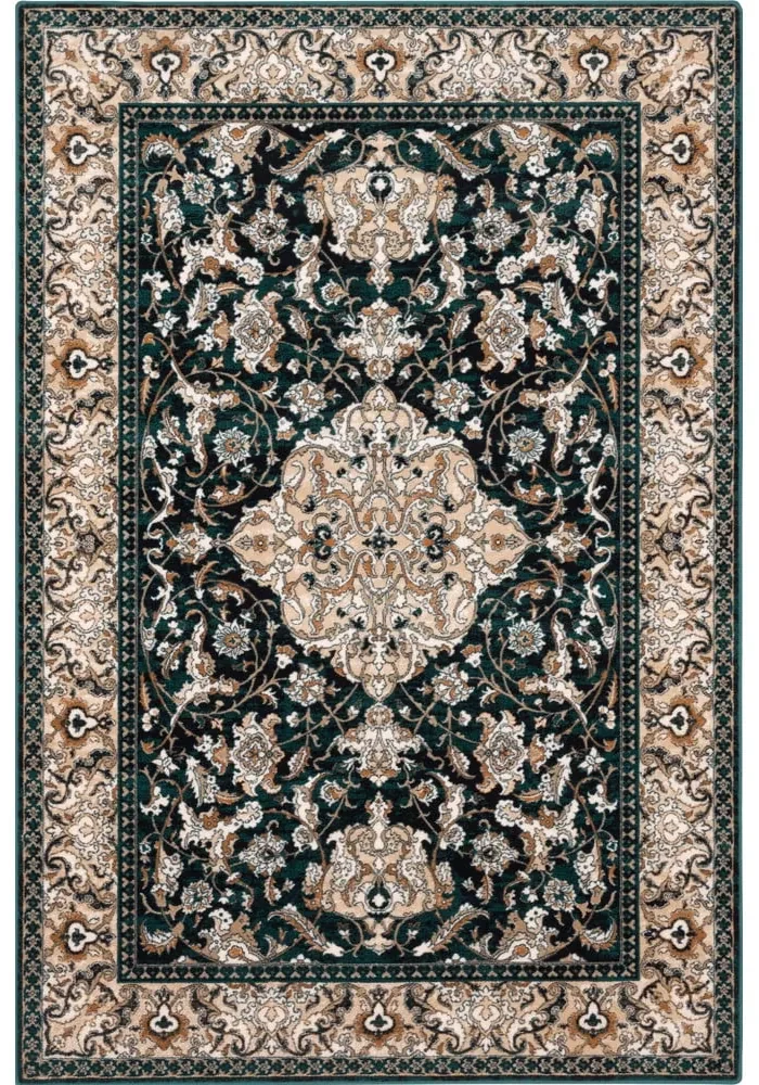 Covor verde din lână 160x240 cm Lauren – Agnella
