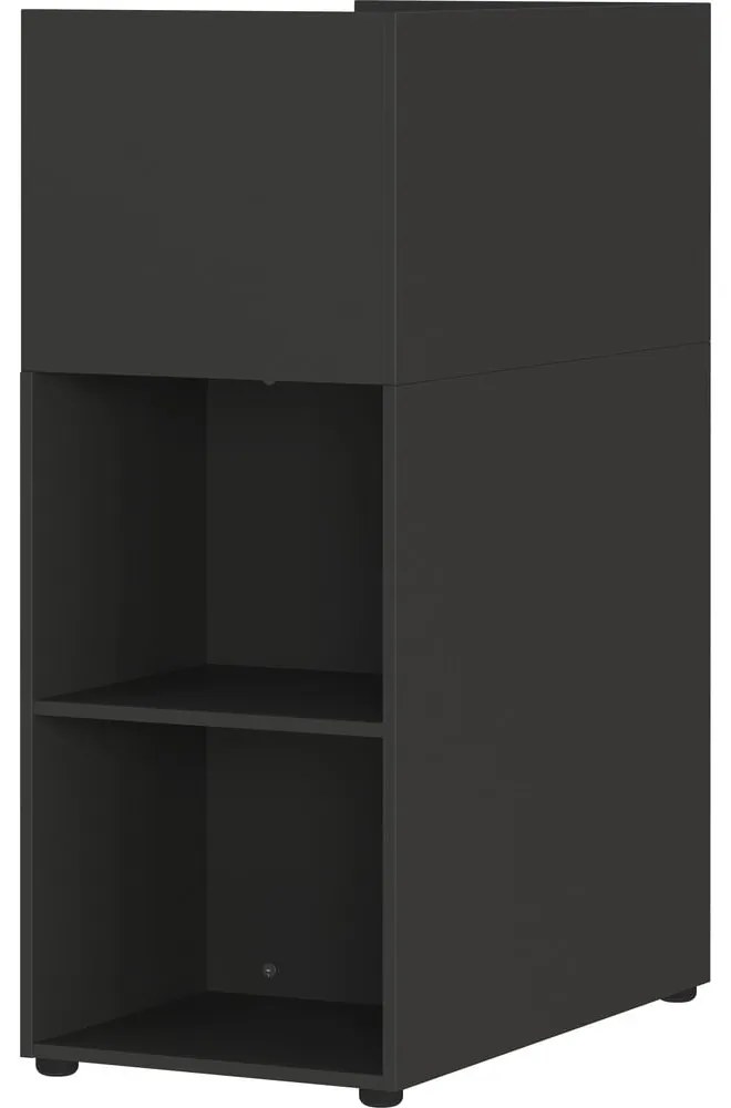 Bibliotecă gri antracit 80x120 cm Mailand – Germania
