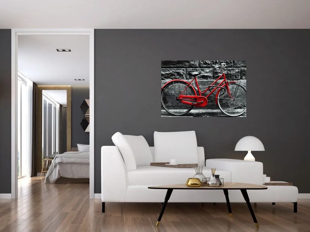 Tablou - Bicicleta istorică (90x60 cm)
