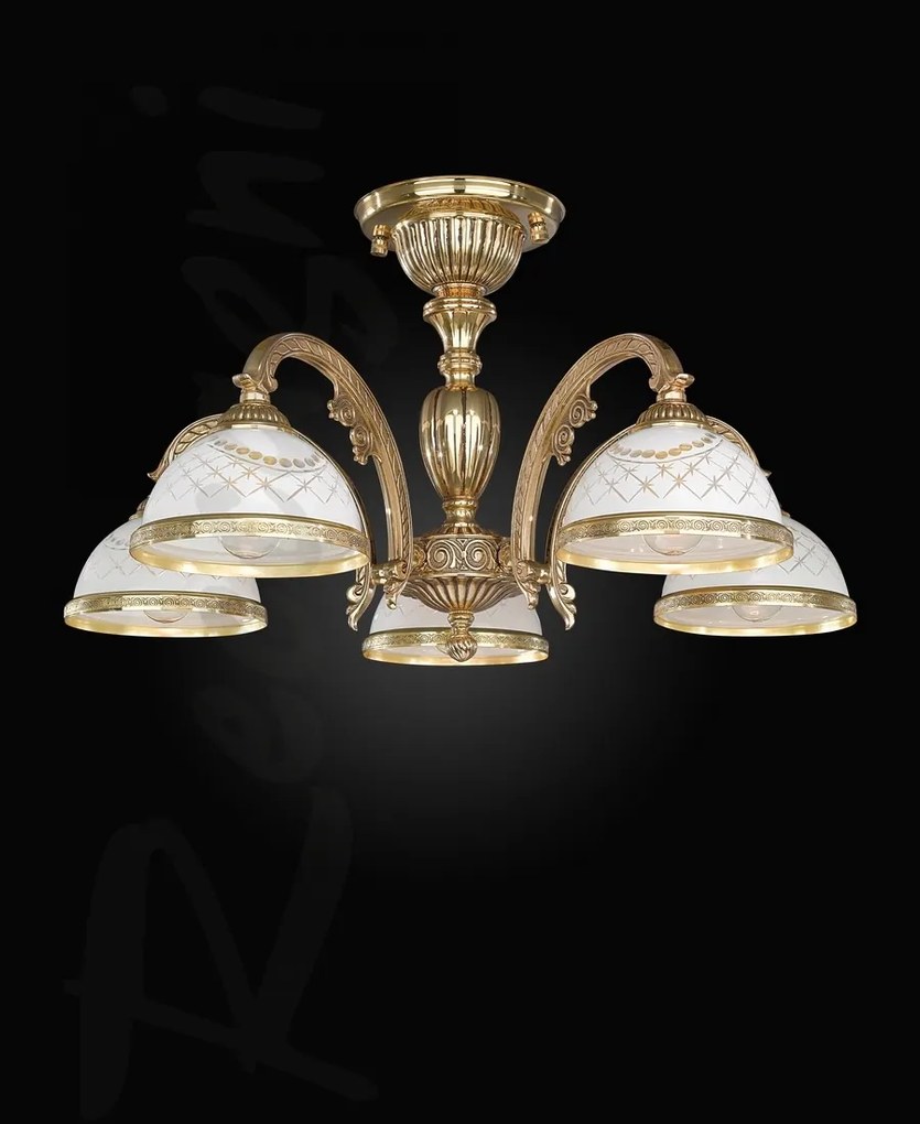 Lustra aplicata clasica cu 5 brate design italian 7102