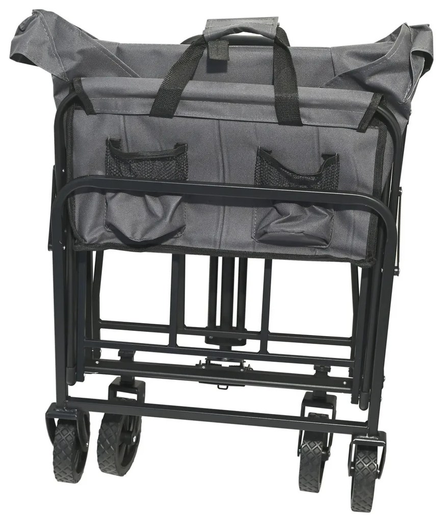 Cattara 13703 Cărucior de camping pliabil Trogir Piccolo, 94 x 77 x 54 cm, S