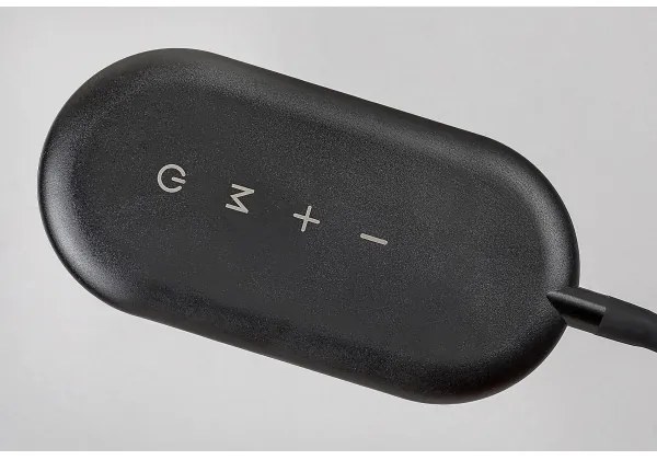 Rabalux 74009 - Lampă LED de podea Adelmo, reglabilă, LED 10W, 230V, negru