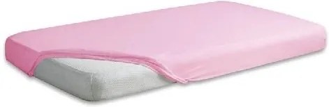 Husa impermeabila pentru saltea Jersey 70x140cm Baby Matex Pink 10