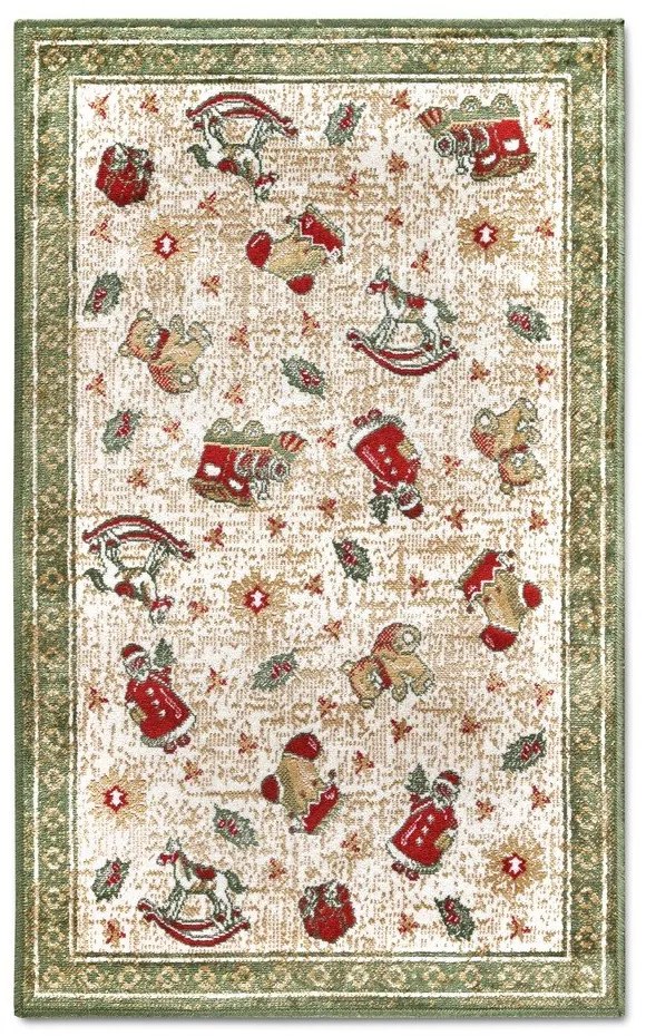 Covor verde din amestec de bumbac 50x80 cm cu model de Crăciun Toy's Delight Green Christmas – Villeroy&amp;Boch