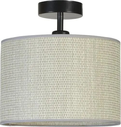 Lustra 846STL5118, gri/negru, lemn/metal, 30x30 cm