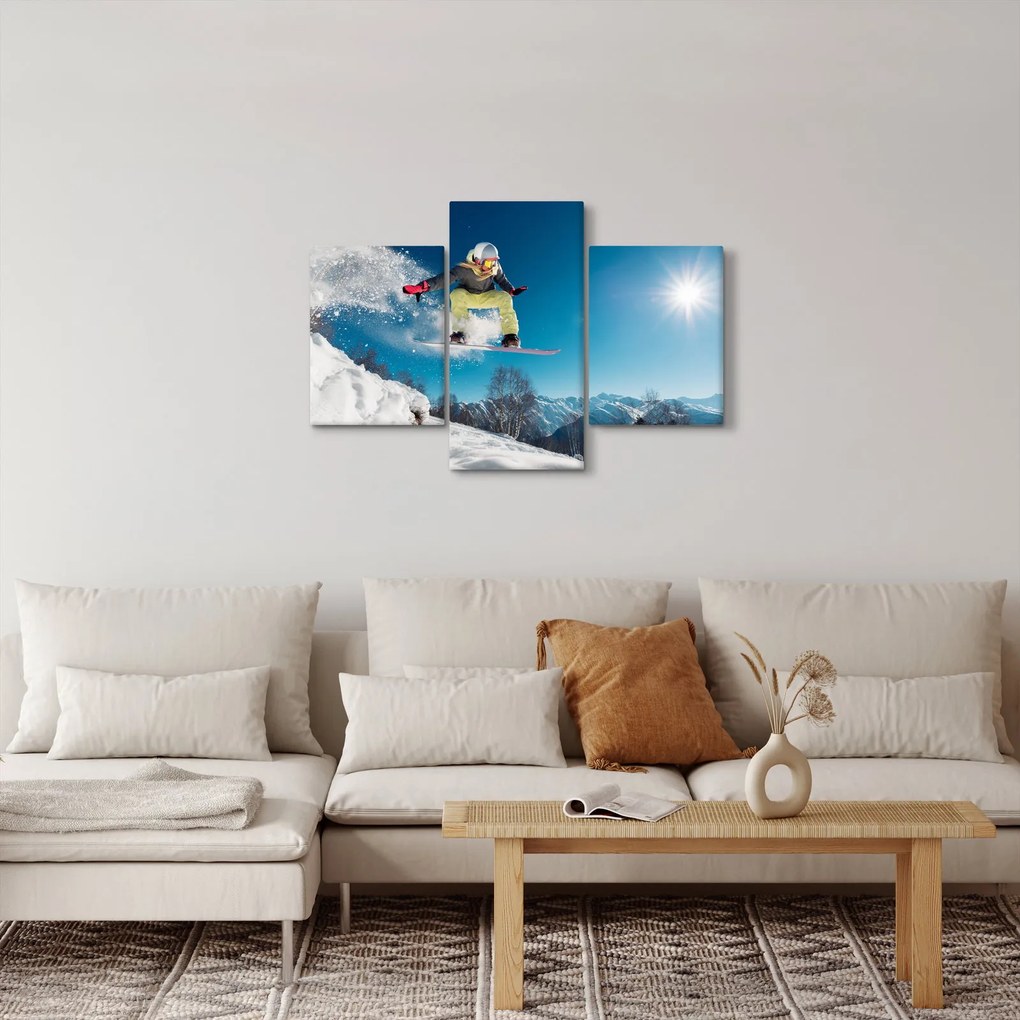 Tablou - Snowboarder (90x60 cm)