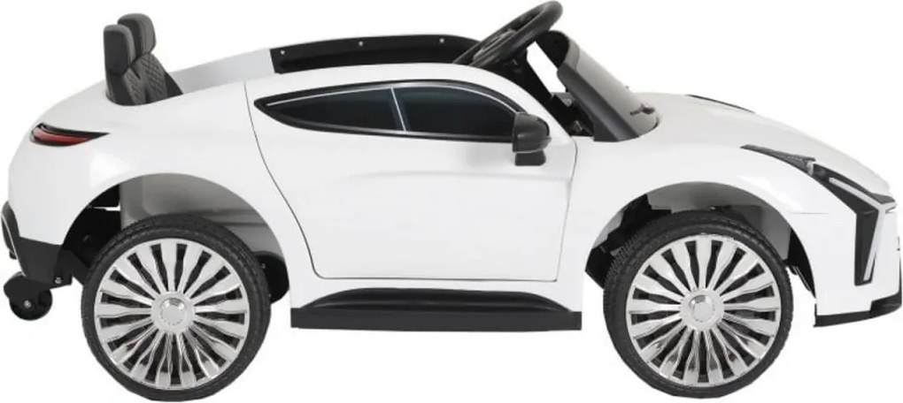 Masinuta Electrica cu acumulator pentru copii NOVOKIDS™ Dakota Racer, Cu telecomanda, Melodii si lumini, Max 20 kg, Usi cu deschidere, Baterie12V, 2