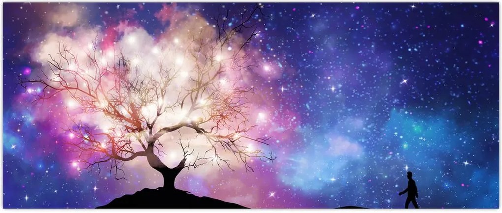 Tablou - Raborele spațial (120x50 cm)