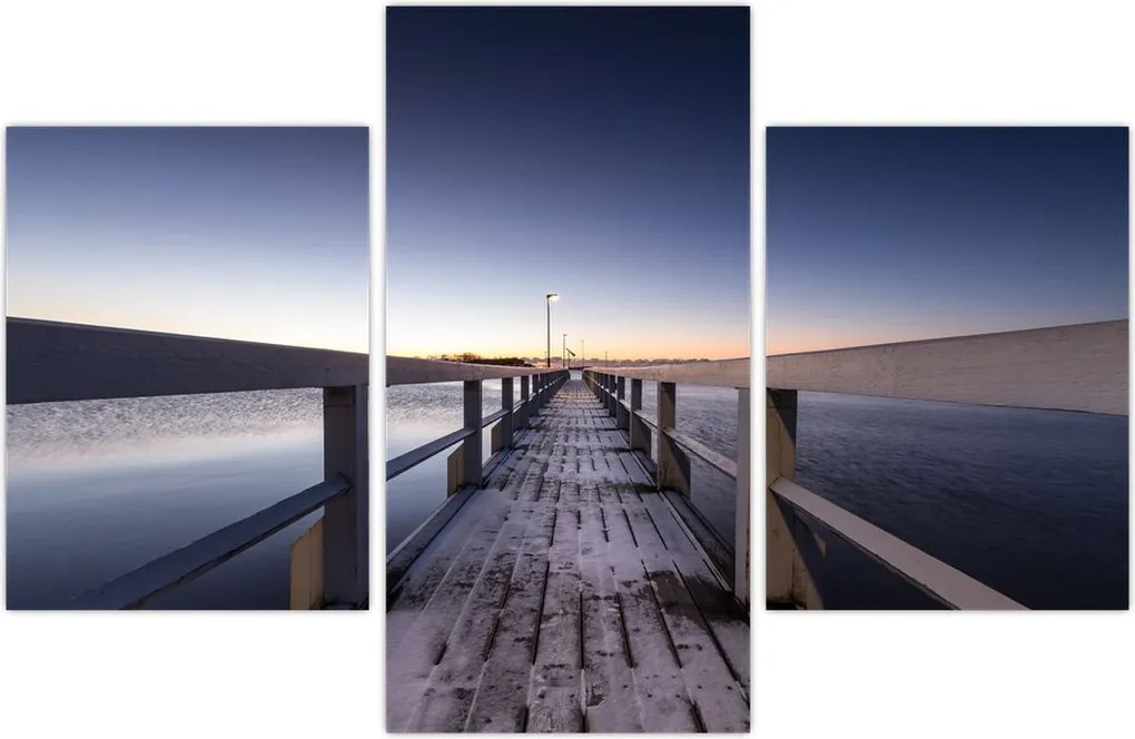 Tablou - Pe dig (90x60 cm)