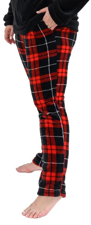 Pijama Cocolino ALBURY rosu - diverse marimi Marime: L