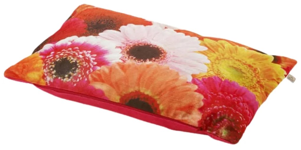 Fata de perna decorativa SAMARA GERBERA 30x50 cm, colorata