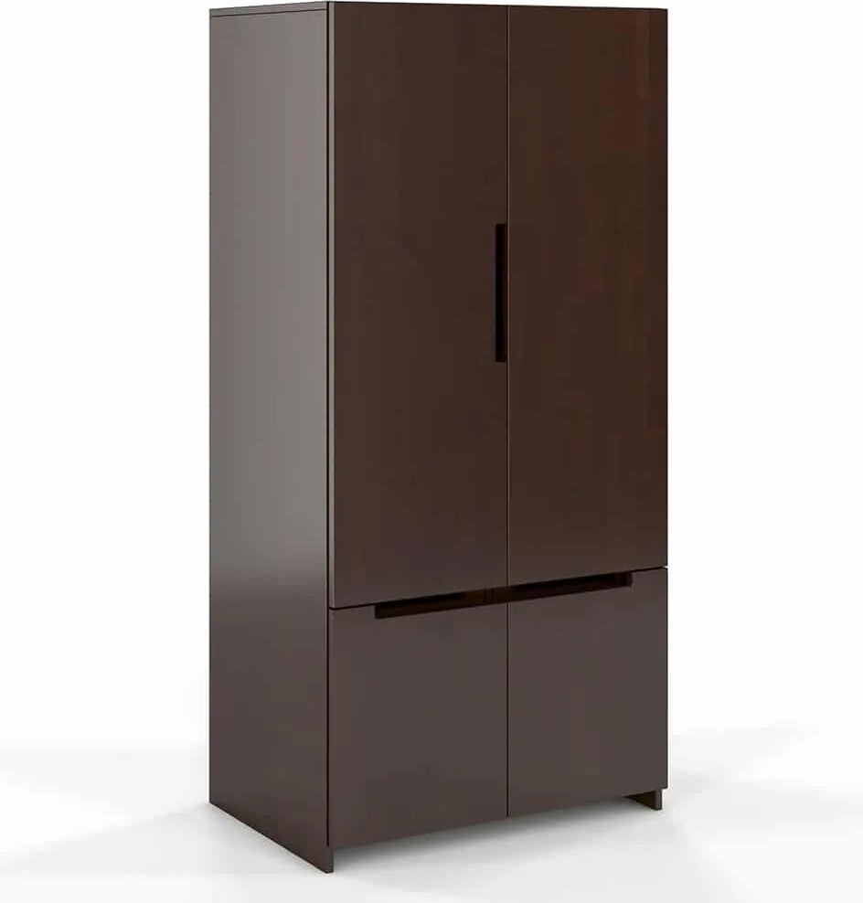 Dulap lemn masiv TerraCraft Fag, 86 × 60 × 180 cm