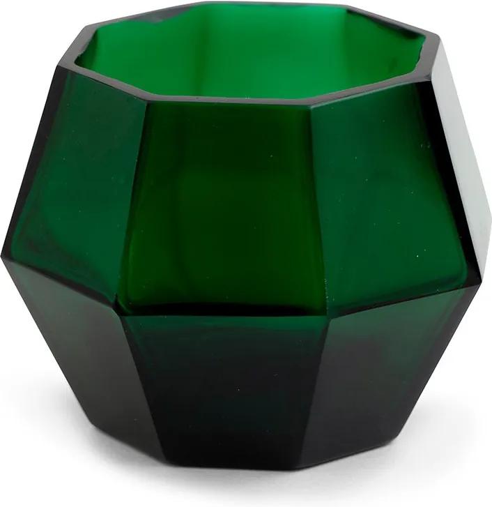 SUPORT LUMANARE STICLA TARIFA sticlă, verde