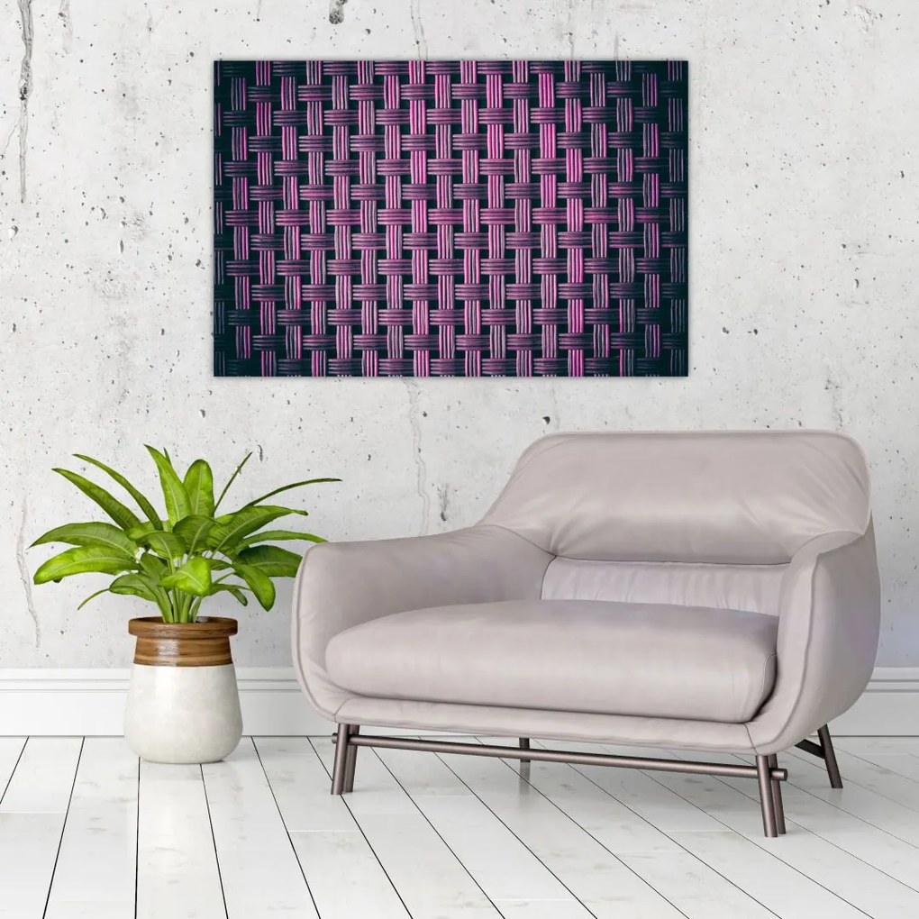 Tabloul textura în mov (90x60 cm)