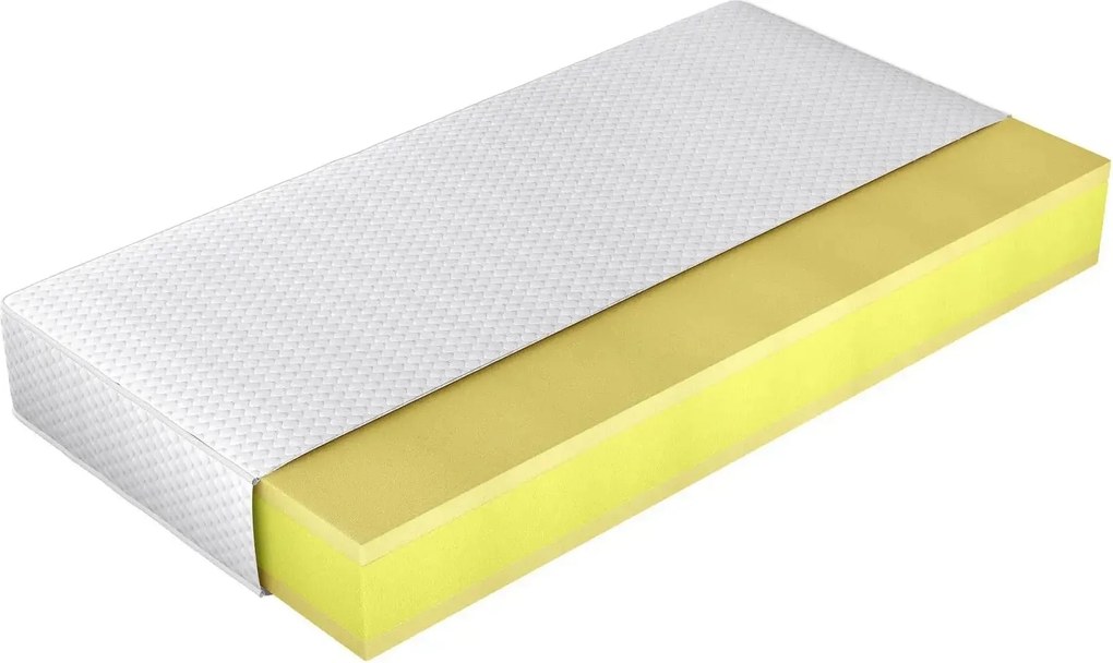 Saltea COMFORT MASSAGE, alb, 70x200 cm