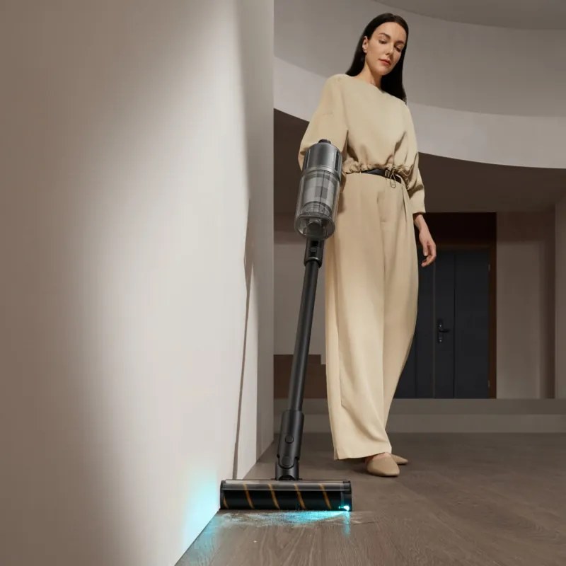 Aspirator fără fir Dreame Z30 AquaCycle VZV77B, 855W, 310AW, 150000 rpm, 3 trepte, 0.32/0.4/0.6 l, 90 min, HEPA H14, LED, Motor fără perii, Negru