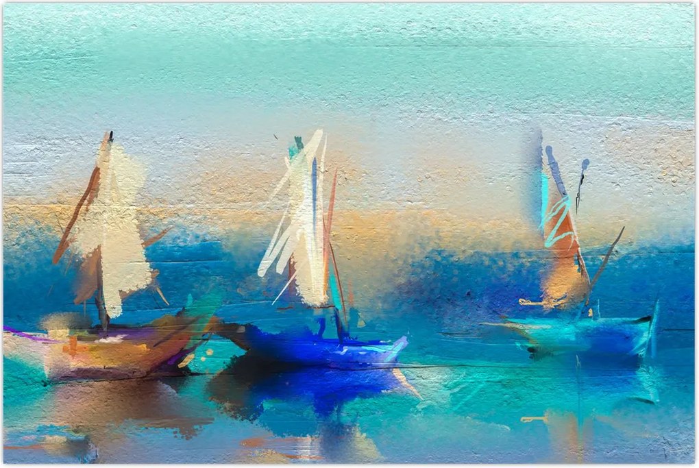 Tablou - Peisaj pictură, pictură (90x60 cm)