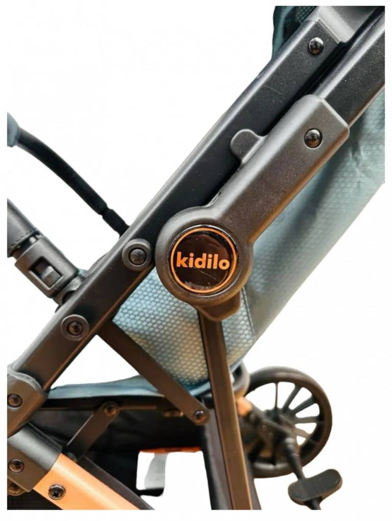 Carucior sport pentru copii, pliere compacta tip troller si maner reversibil, gri - CPC-48-gri