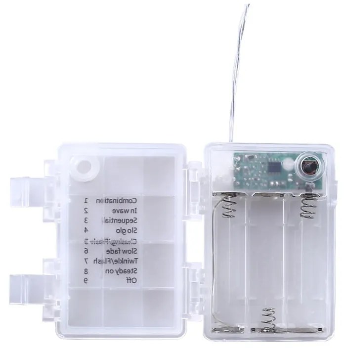 Ghirlandă luminoasă cu LED DecoKing Party Lights, lungime 8,43 m, 100 beculețe