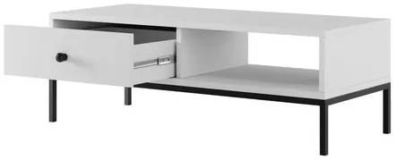 Set mobilier living Tezarta II (Alb + Negru) . 1105980