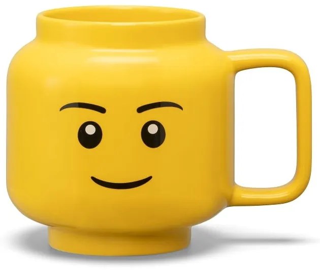 Cană pentru copii galben din ceramică 530 ml Head – LEGO®