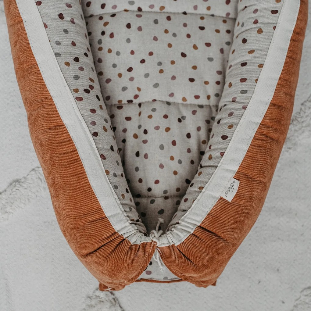 Babynest Brown Dots