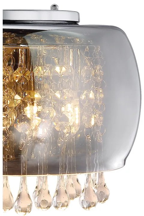 Aplica de perete design modern KALLA fumuriu 15809W GL