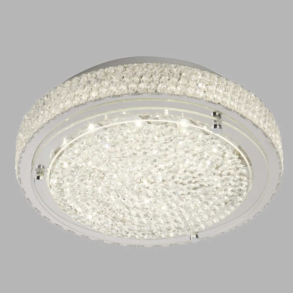 Plafoniera LED moderna design elegant 30cm Flush 2713CC SRT