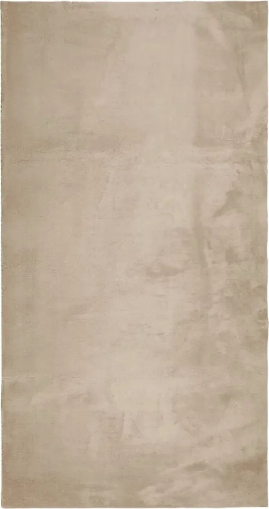 vidaXL Covor HUARTE, fir scurt, moale și lavabil, nisipiu, 80x150 cm