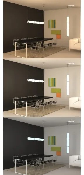 Immax NEO 07104L - Lampă LED reglabilă BAMBOOS 45W, 230V, 135 cm